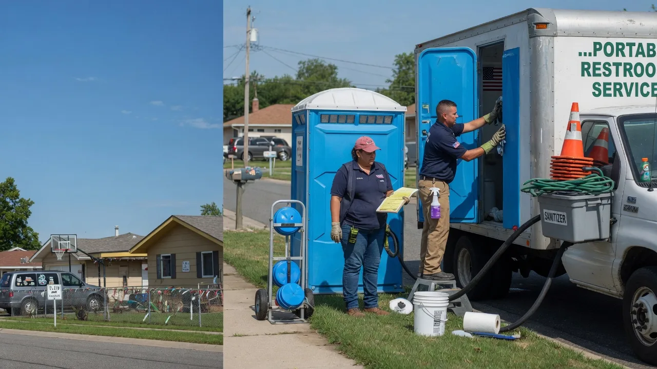Portable Toilet Rental in Sibley, LA near me